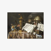 Vanitas Still Life by Edwaert Collier - thumbnail_0_nf_66fe78148213847b6f357beb